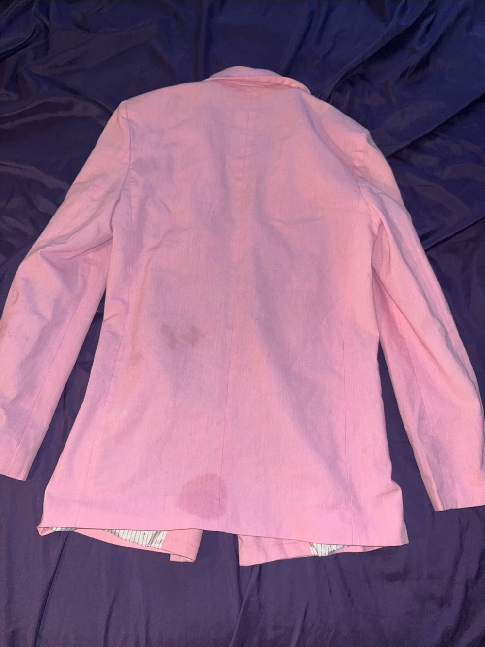 Women's Pink Blazer Jacket - Picture 3 of 3